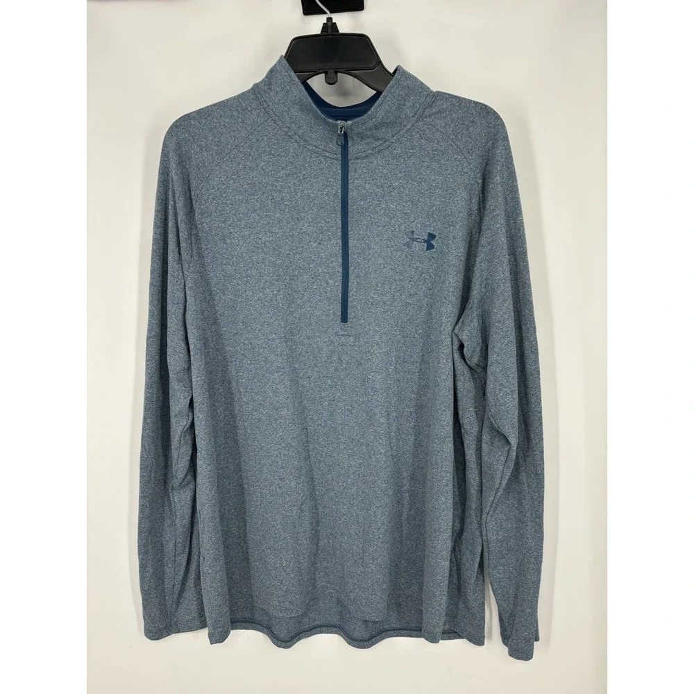 Under Armour Tech Half 1/2 Zip Lightweight Heatgear Loose Pullover Sweatshirt XL